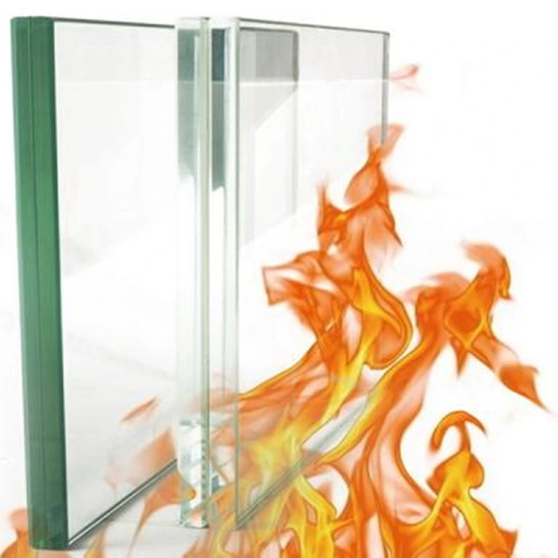 زجاج سلامة الزجاج مقاوم للحريق ومقاوم للحريق في الصين، من 3 إلى 19 مم تقريبًا مع درجة مخففة، لبناء نوافذ الأبواب، إلخ