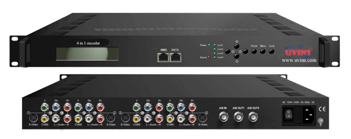 MPEG-2 Encoder Digital 4*CVBS Inputs