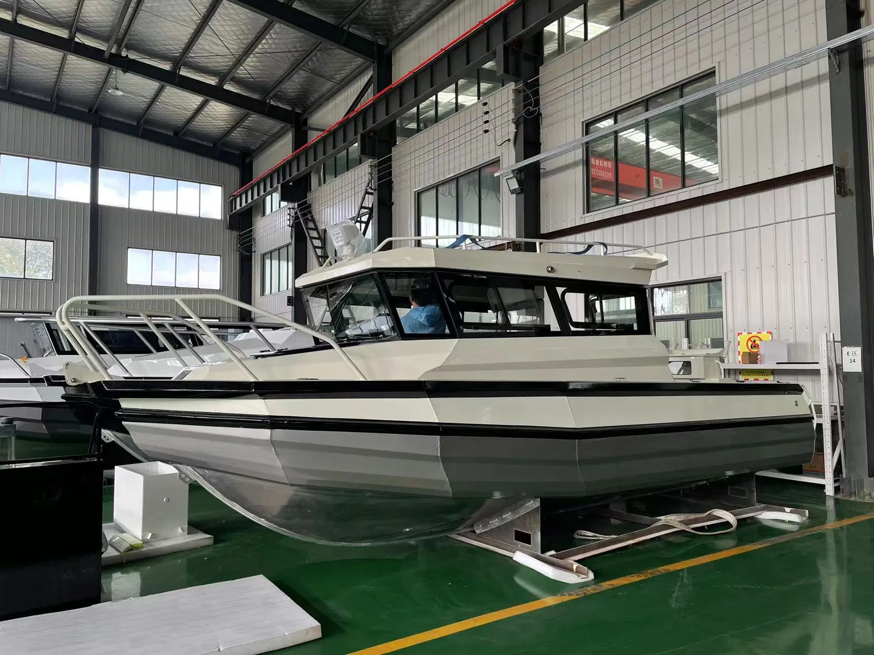 Australia Standard 7,5 m/25ft Evangelio barco de pesca de aluminio con Fueraborda barco de pesca de alta velocidad de lujo en venta