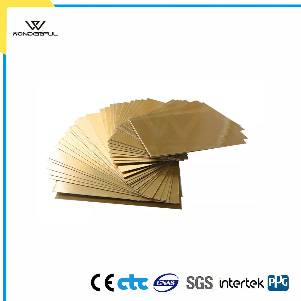 Single or Double Sided Coated Sublimation Aluminum Sheet with Fadeless Heat Press Printing