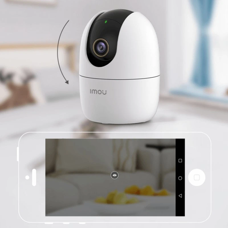 Imou Powered by Dahua Ranger 2 4MP WiFi Wireless Baby Monitor Security Mini Safety Camera with Mobile Video Surveillance