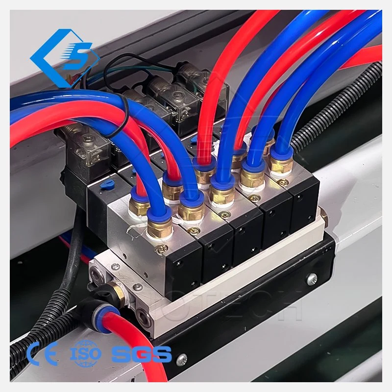 Sino-Tech CE ISO-Zertifizierung U-Form R-Form Rohrexpandiermaschine, Rohrexpander, Rohre Ende Forming Maschinen mit Twin-Line-Zuführsystem