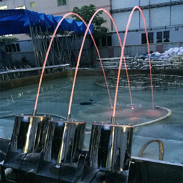 Customized Outdoor Water Fountain Nozzle Jumping Jets Water Fountain