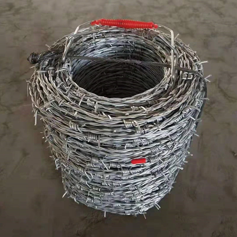 Galvanized Coated Barbed Wire Coil/Barbed Iron Wire/Galvanized Steel Barbed Wire Mesh