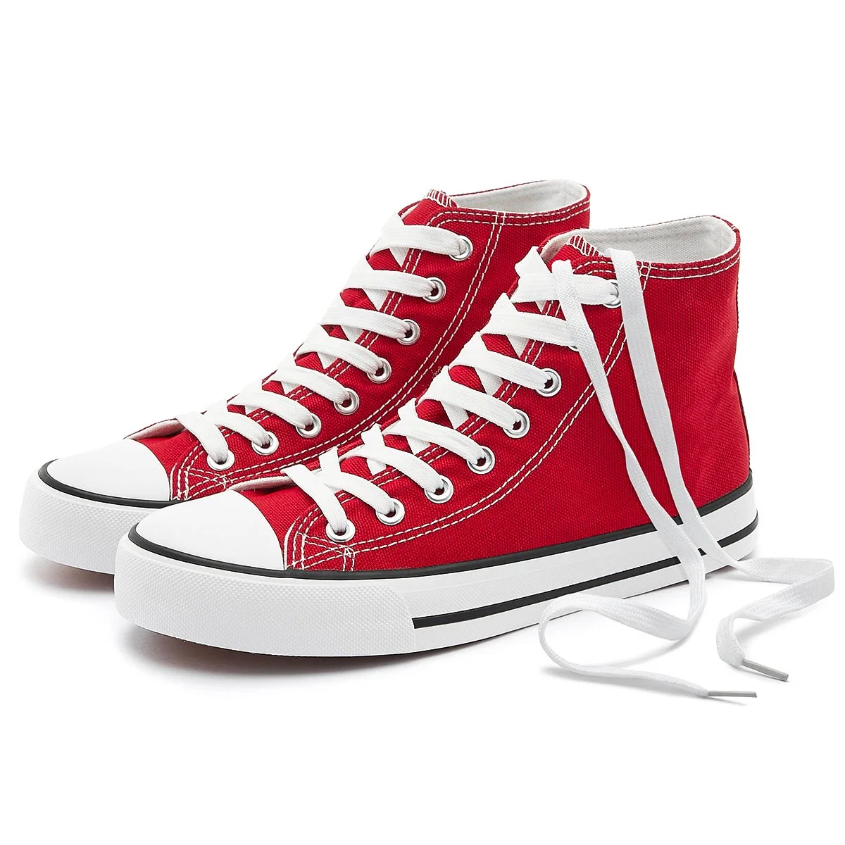 Multiple Colors Classic High-Top Canvas Casual Shoes
