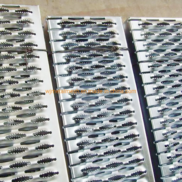 Hot Galvanized/Aluminum Perforated Grip Sheet