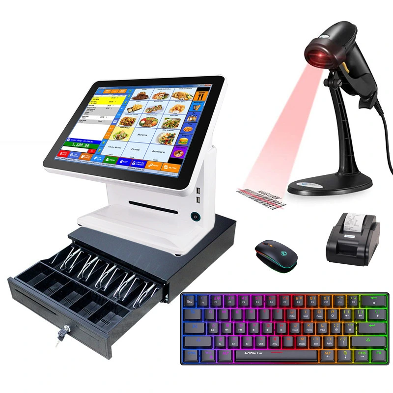 Factory Price Cheap Electronic Cash Register Wholesale POS+Systems Smart POS Machine Software for Giant Supermarket