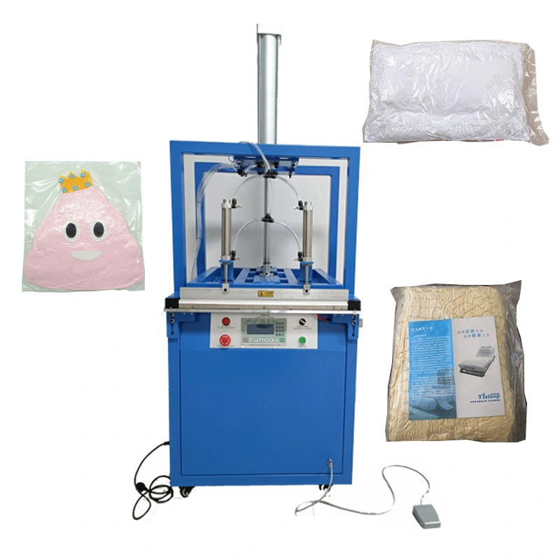 Compress Baler Machine Vacuum Mattress Pillow Textile Compress Packing Machine