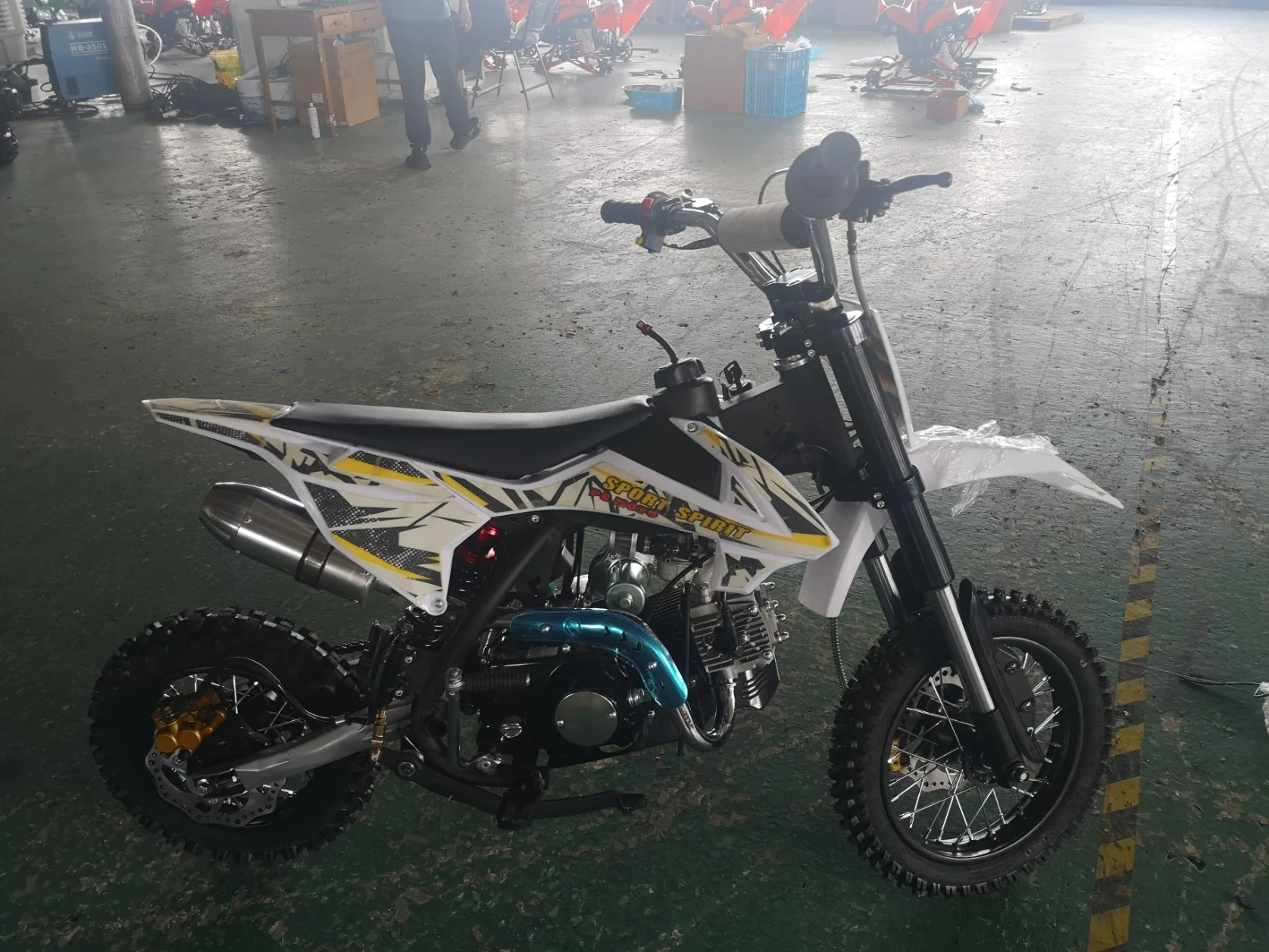 50cc 110cc Mini Dirt Bike 4 Stroke Air Cooked with 10inch Wheel