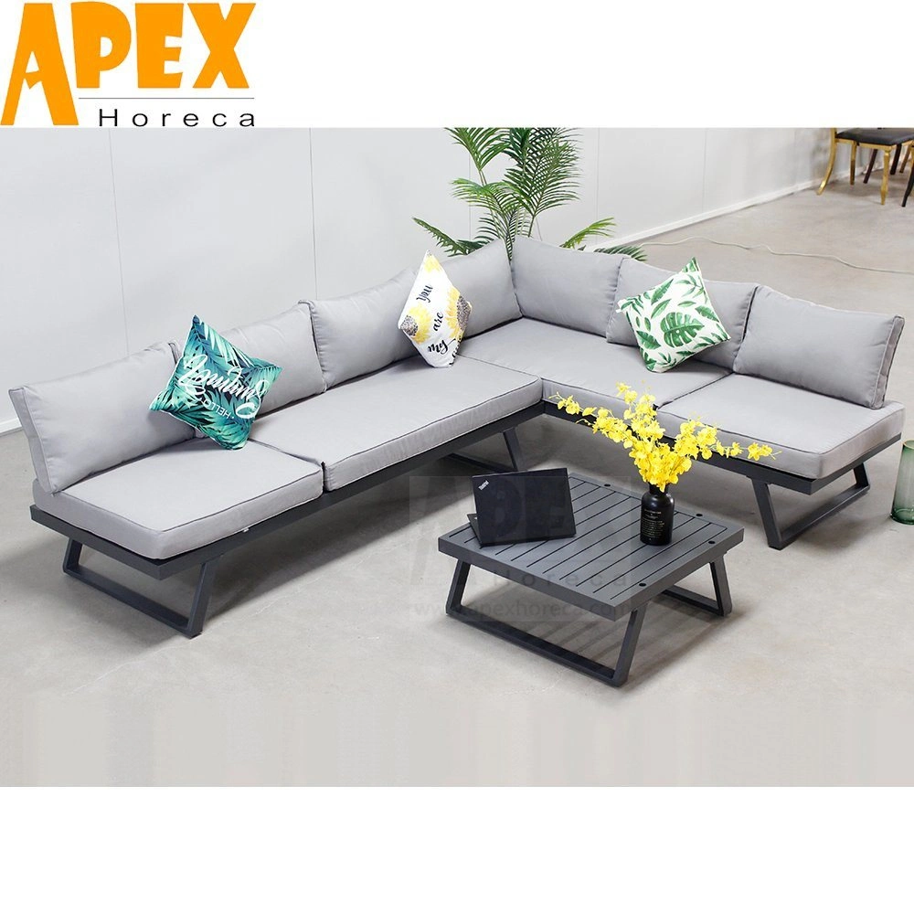 Modern Garden Terrace Chinese Home Furniture Outdoor Chair Waterproof Fabric Sofa