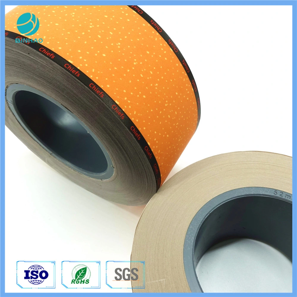 64mm Filter Tip Cigarette Rolling Hot Stamping Tipping Paper