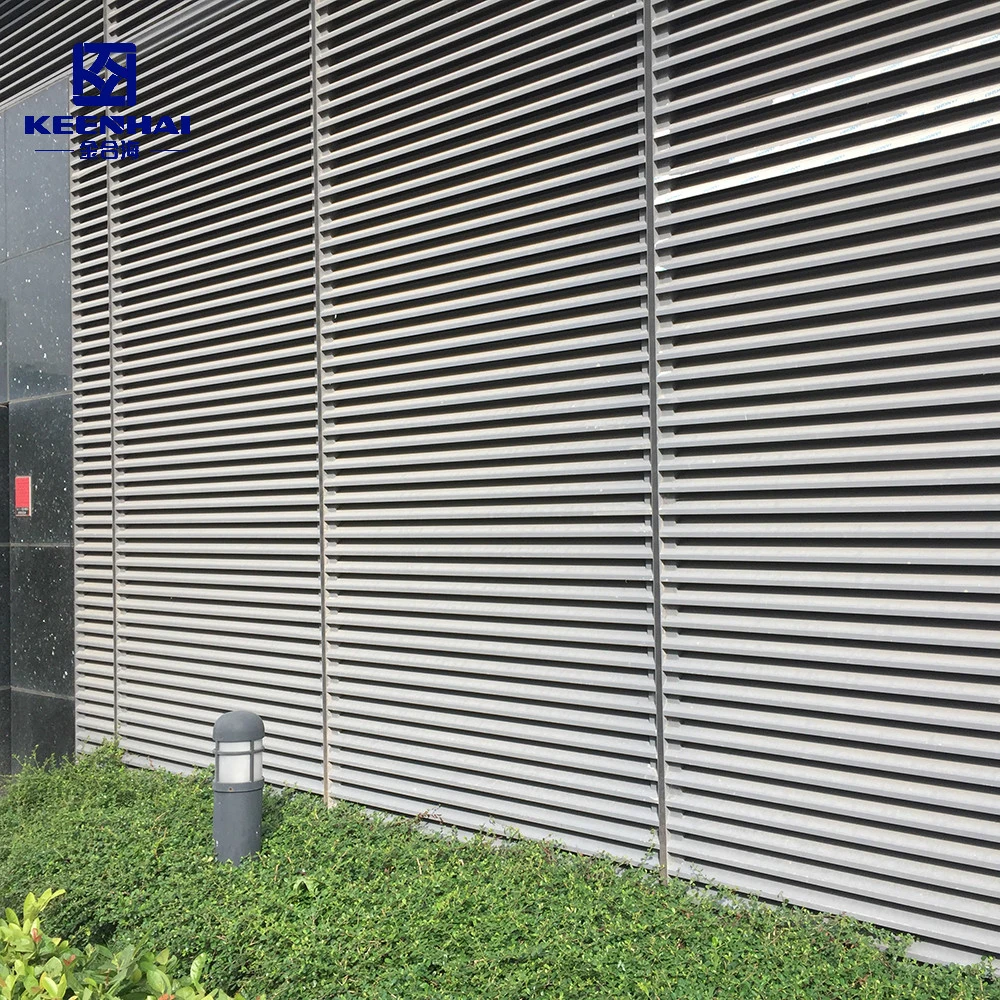 Aluminum Window Screen Slats Profile Louver