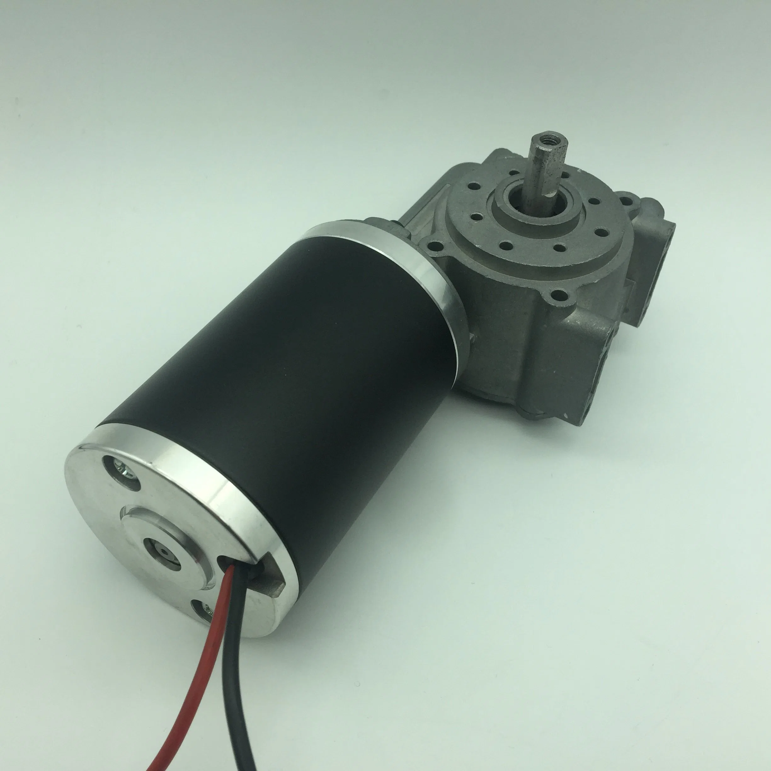 63WG 12V 24V 36V 48V DC de alto par motor de Abrepuertas Automático, para el deslizamiento de laminación de oscilación de puerta de garaje ascensor ascensor abrir y cerrar, opción con la caja de engranajes de gusano