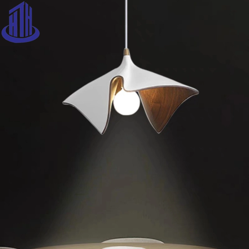 Japonés minimalista Retro Familia Hierro Arte resina colgante Chandelier (335)