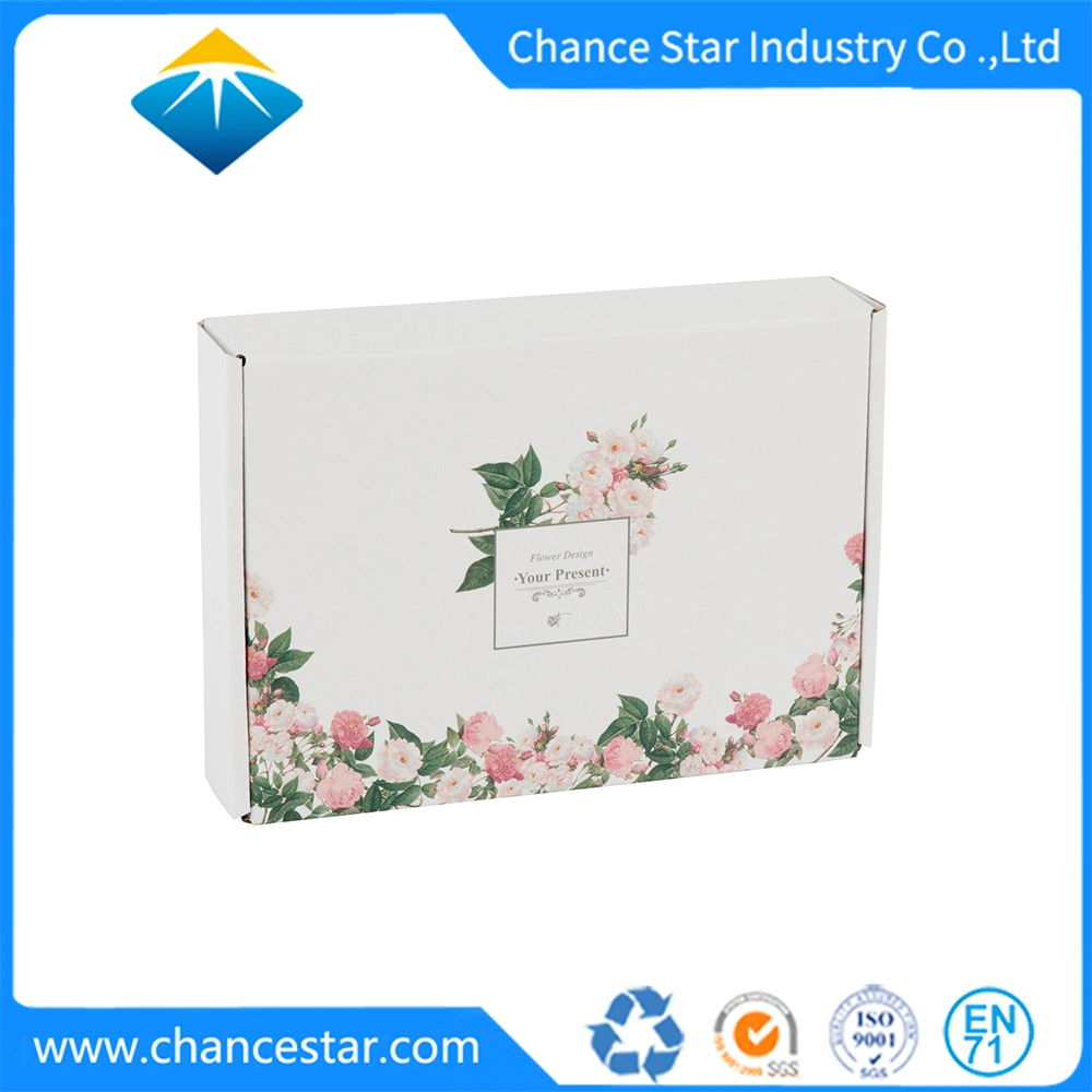 Custom Logo Printing Delivery Use Paper Cardboard Corrugate Mailer Box