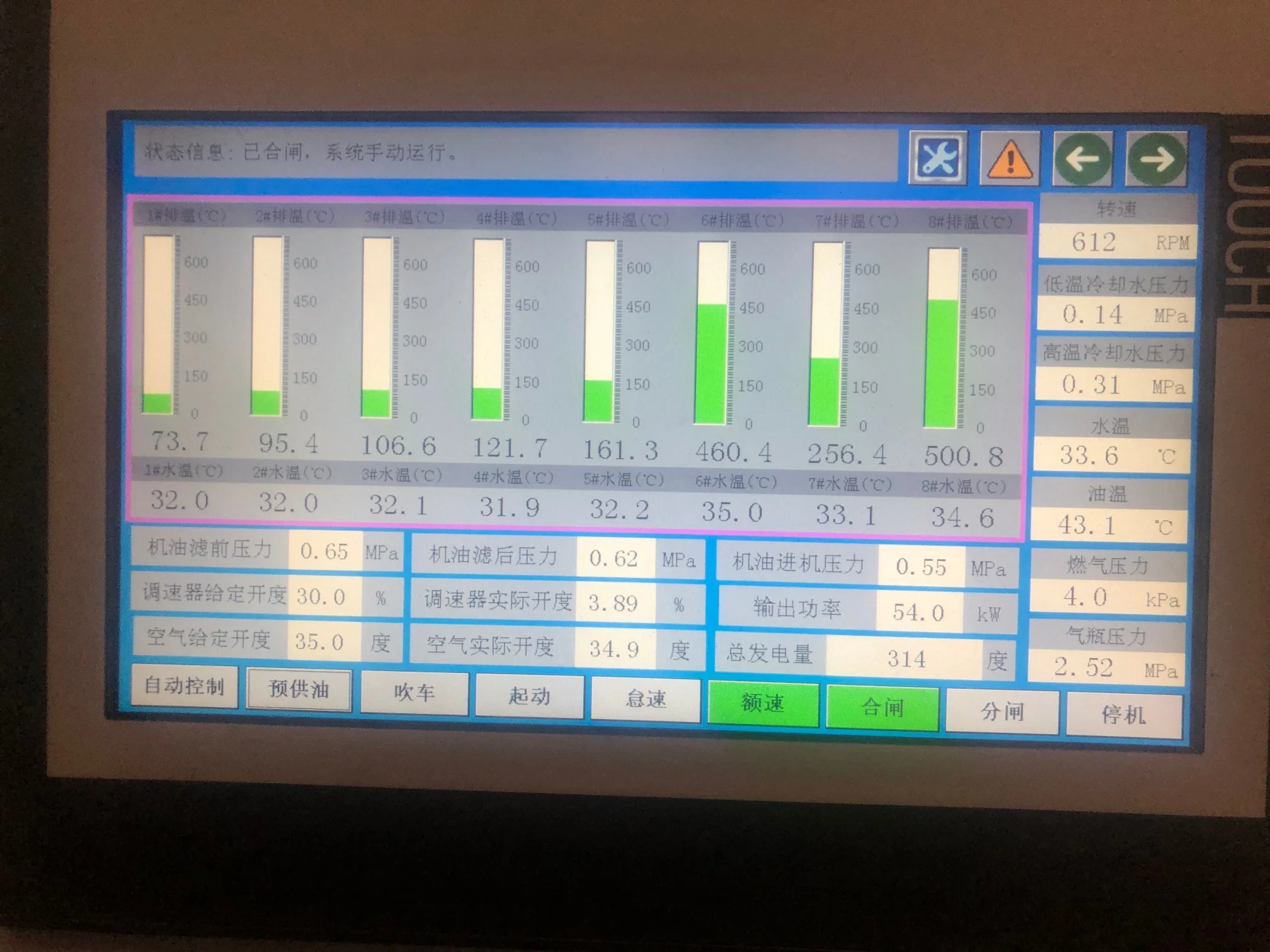 Famosa la potencia del motor generador de gas de la biomasa de 300kw 500kw 1000kw la lista de precios