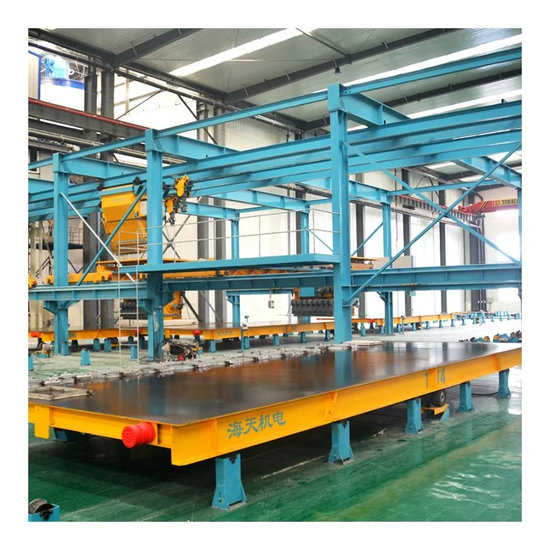 Carousel Plant Precast Concrete Double Walls/Lattice Girder Floors Production Line