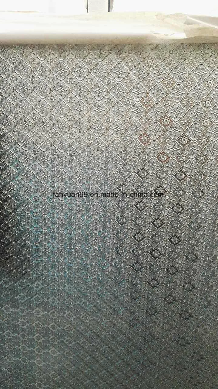 China 3mm Pattern Glass Aluminum Mirror