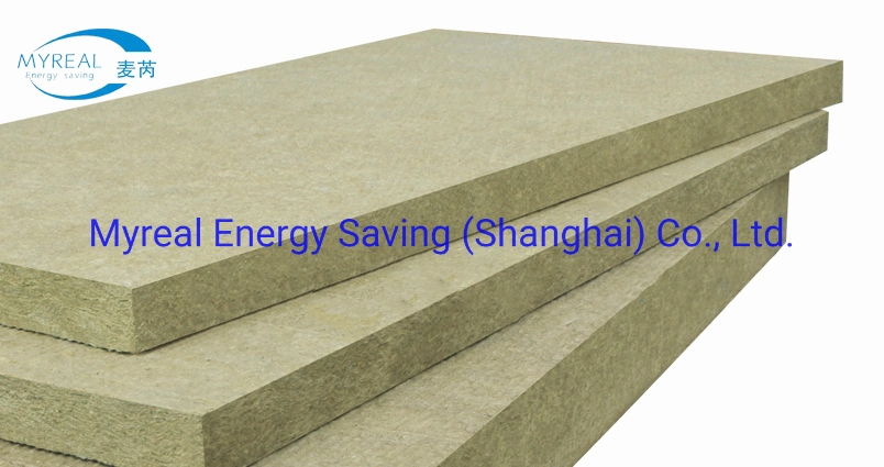 Sound & Heat Insulation 6 Inch Mineralwool Insulation Rock Wool Rockwool Board Blanket Production