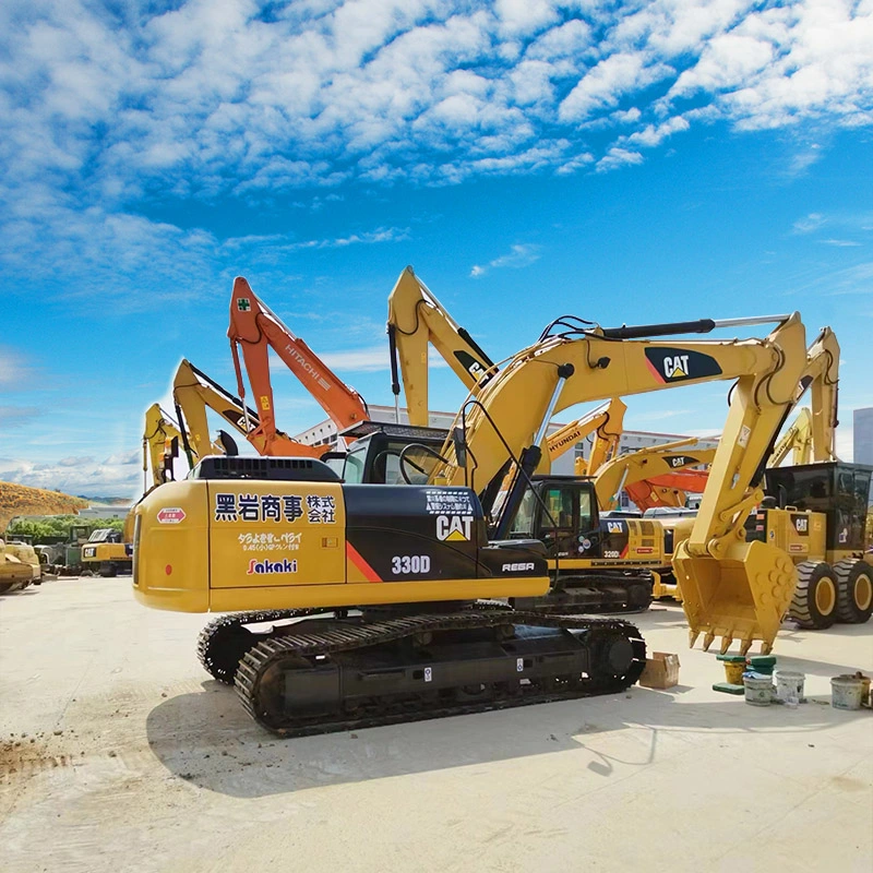 Utiliza la famosa marca de la excavadora Caterpillar 330d con un alto rendimiento a la venta