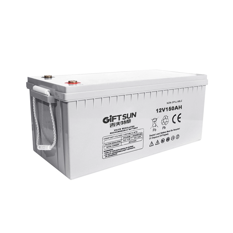 Cheap Price Solar Panel System Battery Bank 12V 100ah 200ah Gel Battery Free Maintenance Deep Cycle Battery