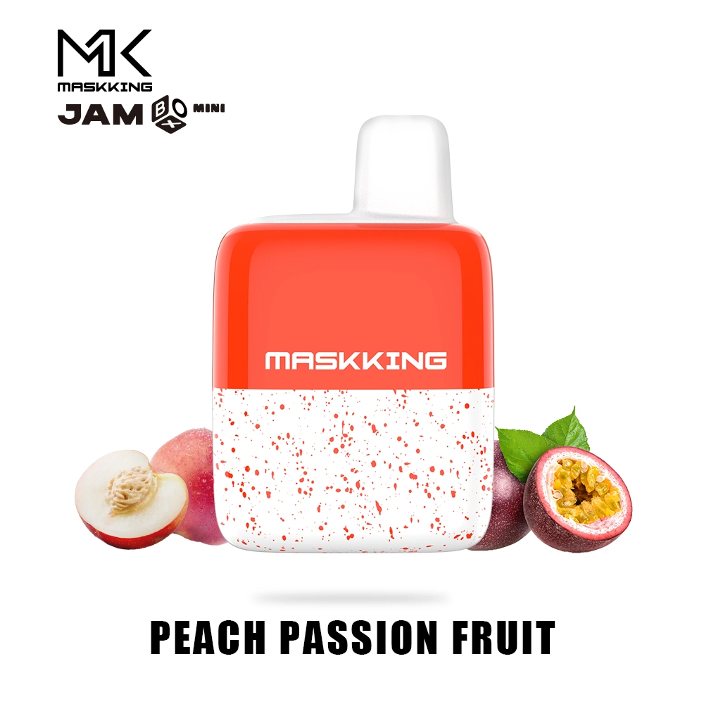 Maskking Jam Box Mini 600 Puffs Wholesale/Supplier Disposable/Chargeable Vape Pod 2ml Juice E Cigarette