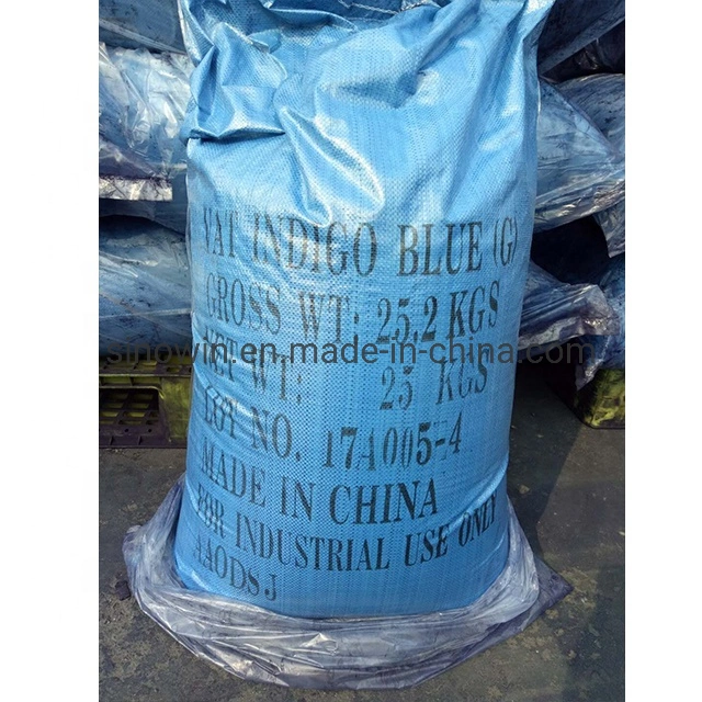 Natural Indigo Blue Dye 94% Granular Powder Indigo for Jeans Dyeing