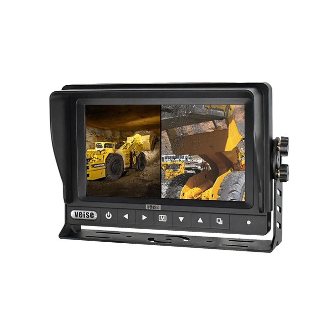 7" Waterproof Car Reversing Two Camera Monitor Kit for Trucks, Tractors, Trailers