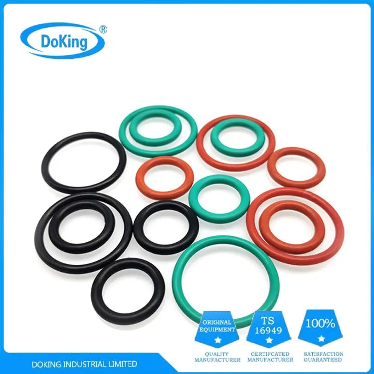 Original Factory Oring NBR FKM FPM EPDM Rubber O-Ring Food Grade Silicone O Ring Seal Black Nitrile Rubber O Rings Manufacturer