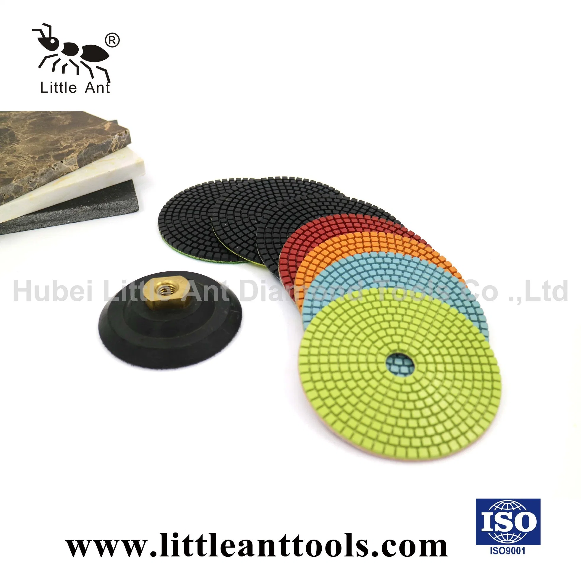 4 Inch Diamond Floor Polishing Pads for Granite Marble