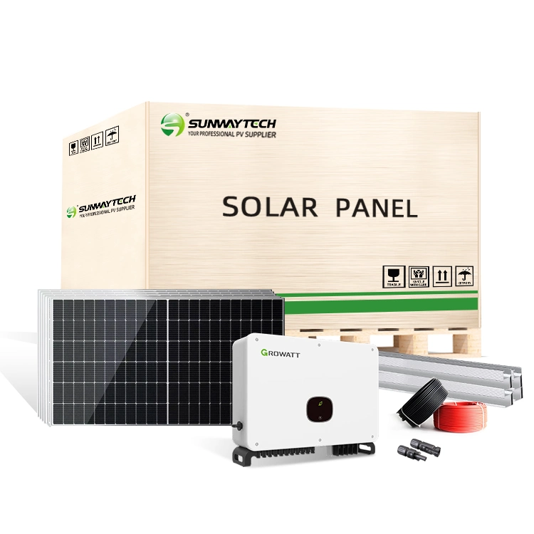 Low Price High Efficiency Whole House Power on Grid Solar System 50kw