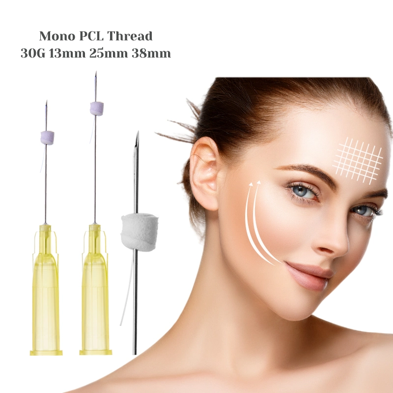 Korea Pcl Thread Lift Pdo Cog Mesh Fish Bone Mono Threads for Face Lift