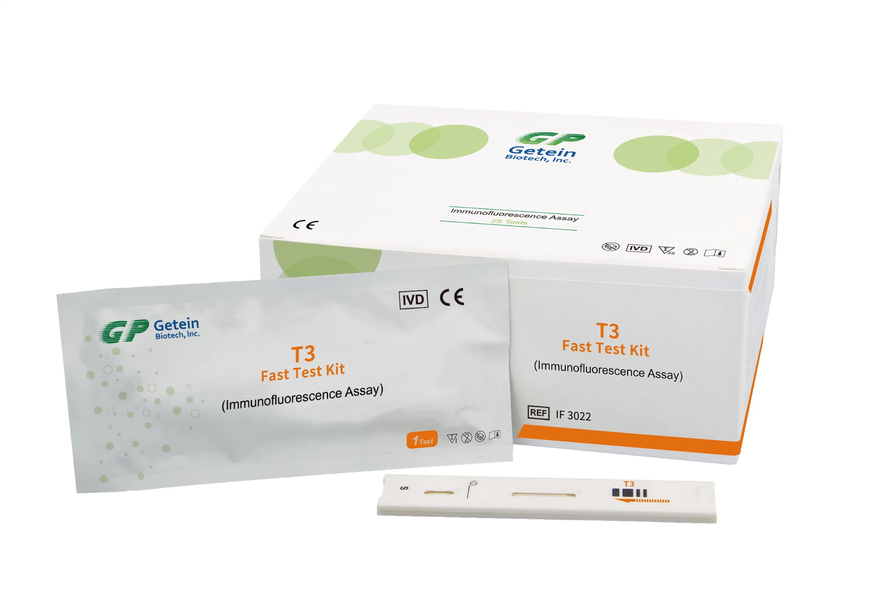 Getein T3 Fast Test Kit Thyroid Function Test для NoeThyroid