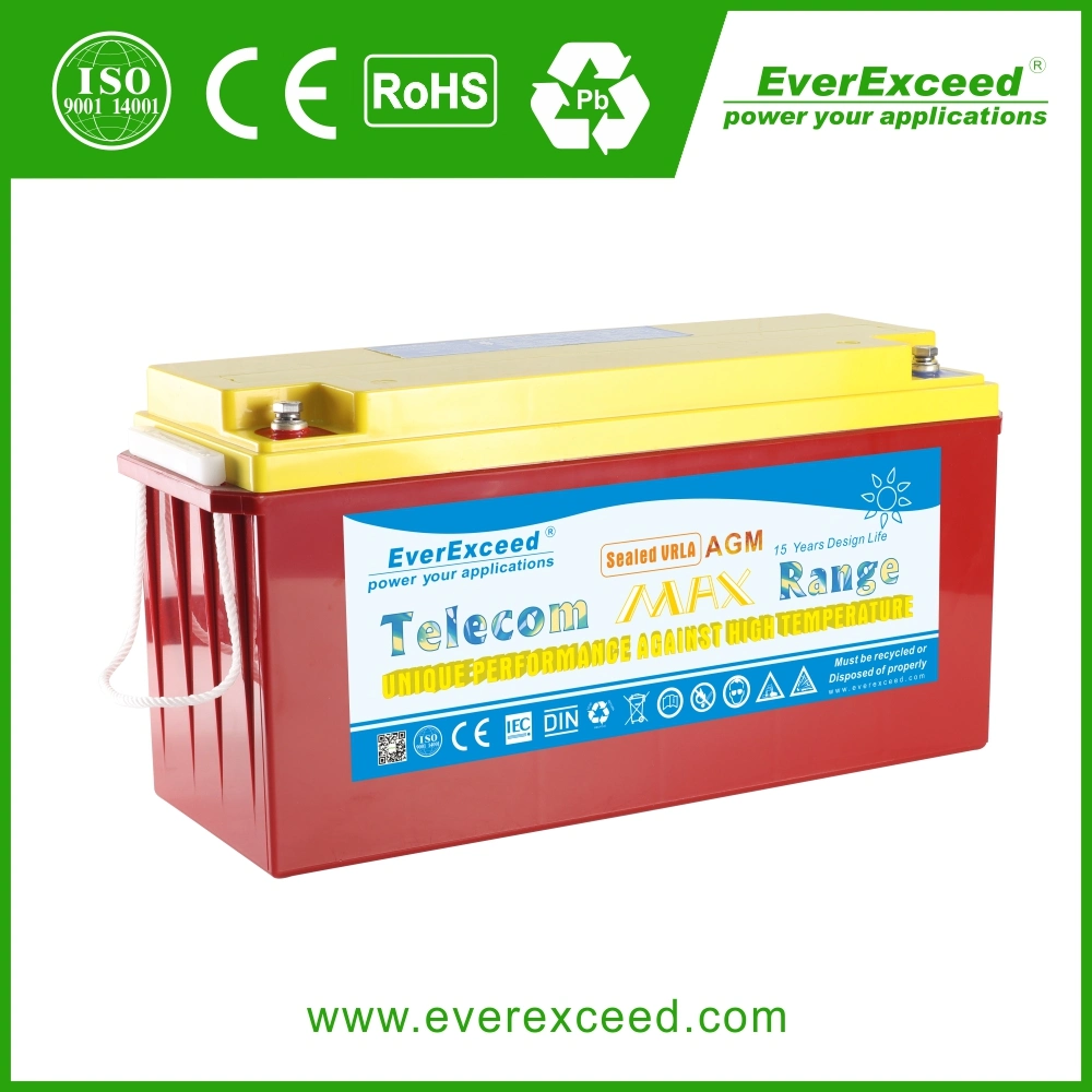 12V 250ah High Temperature Energy Storage Rechargeable Deep Cycle Gel Solar Battery for Inverter/Power Tool/Electric Scooter/UPS