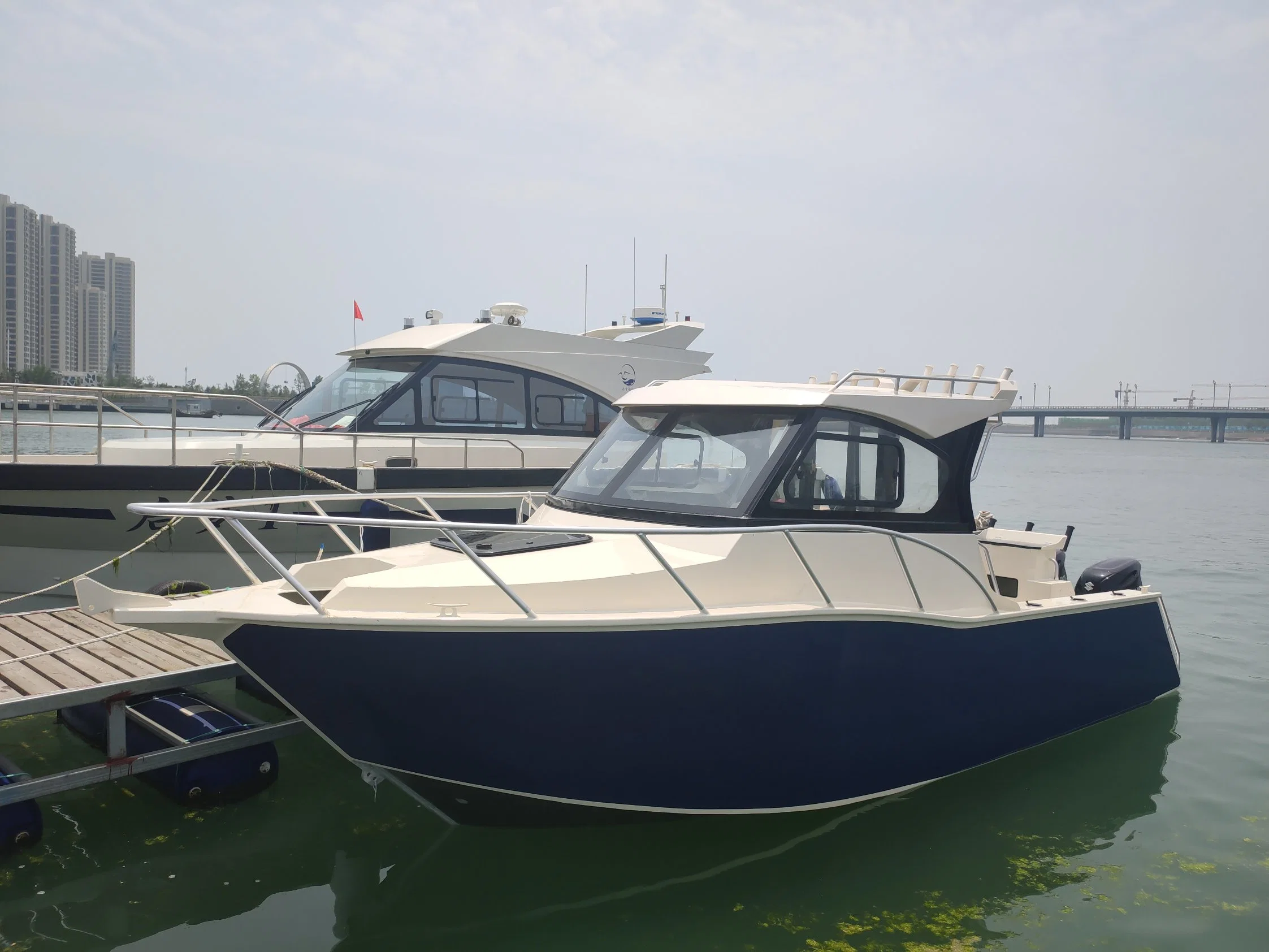 High Speed Offshore Aluminium Motor Wasserfahrzeug Cabin Boat für Freizeit