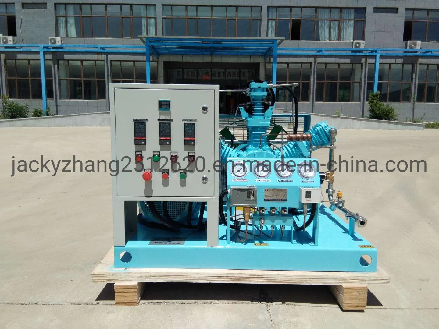 Totally Oil-Free Medical/Industrial Oxygen Compressor Factory for Cylinder Filling (3, 5, 10, 15, 20, 25, 30, 40, 50Nm3/h)