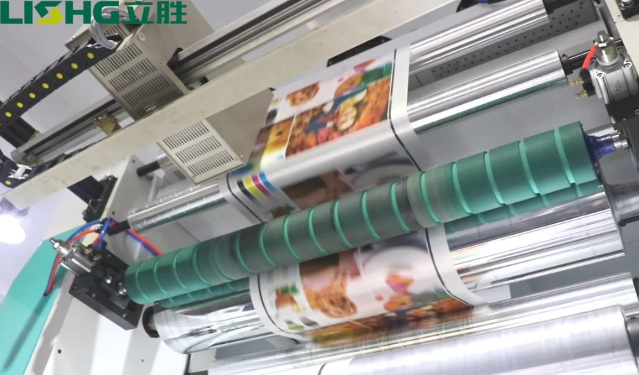 6 Colors High Speed Paper Package Flexo Printing Press