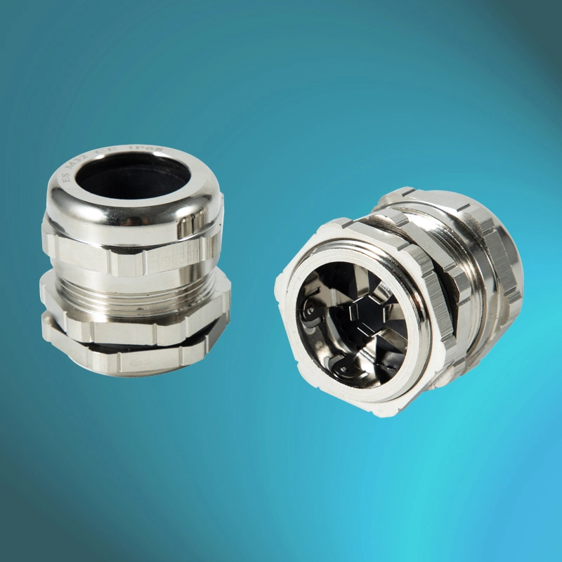 German Standard Metric Pg EMC Brass Shielding Cable Glands with IP68 CE ISO9001