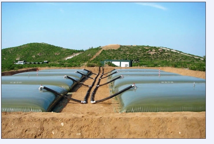 Kissen Wasserspeicher 500L zusammenklappbarer Wasserbehälter Kissenförmig Wasserspeicher