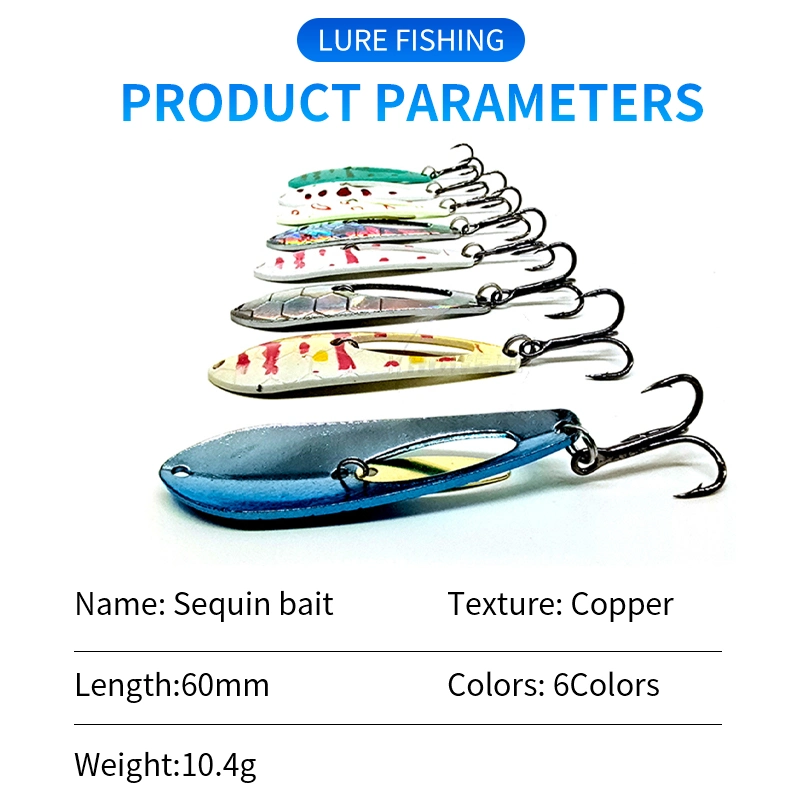 New Design Metal Spoon Spinner 1.8g 5g 10g Fishing Lures Trolling Bait Artificial Hard Lures