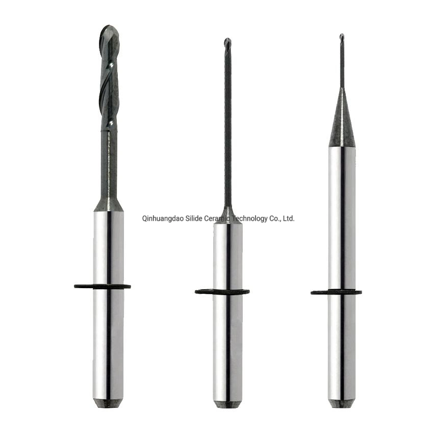 Diamond Coating VHF Dental Milling Burs for Mill Zirconia PMMA