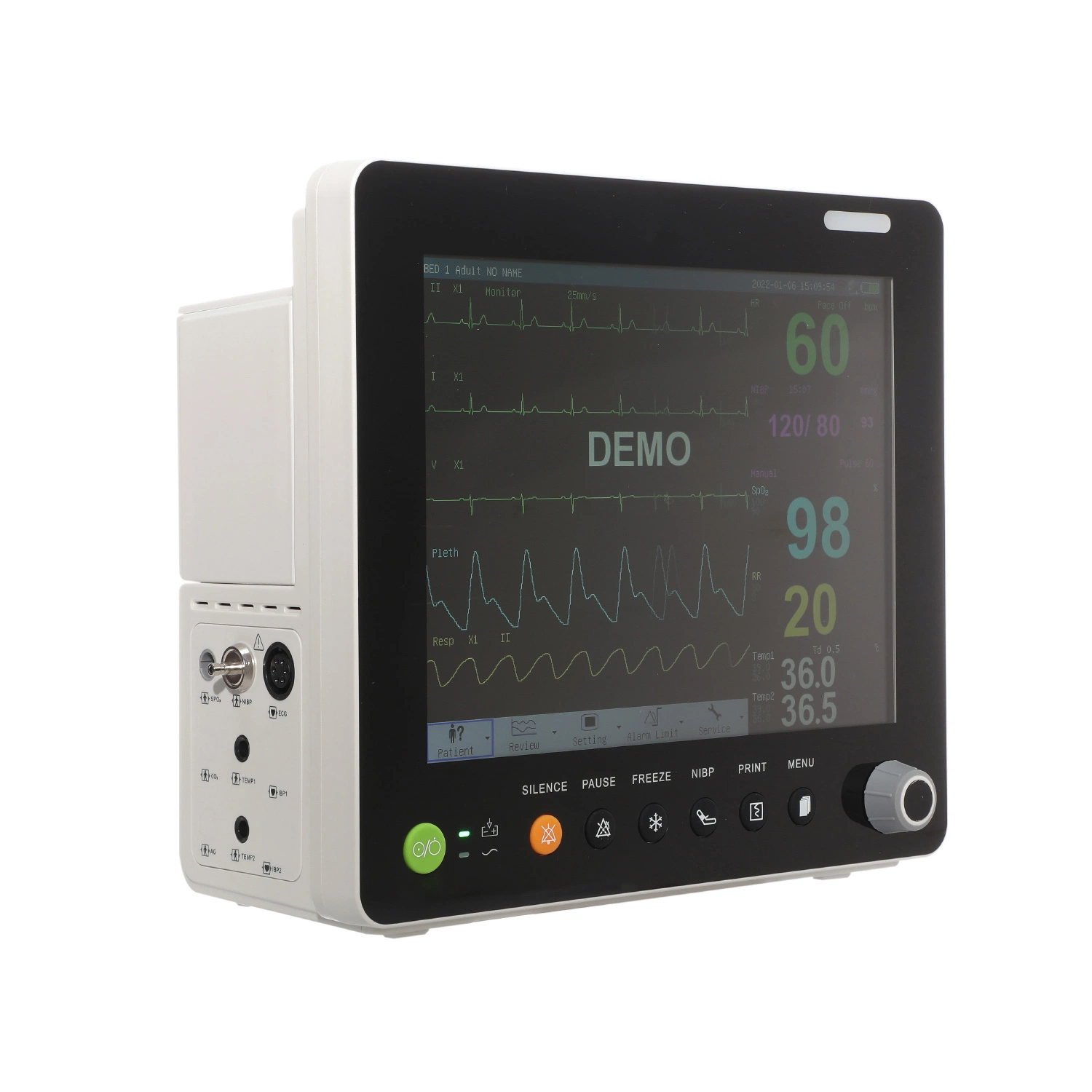 Medical Wholesale/Supplier Price 15inch Multi-Parameter Bedside Patient Monitor Equipment