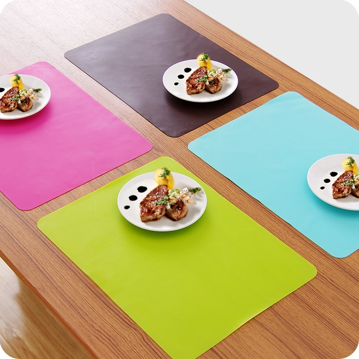 Restaurant Pad un nettoyage facile Table à manger mat mat de cuisson en silicone