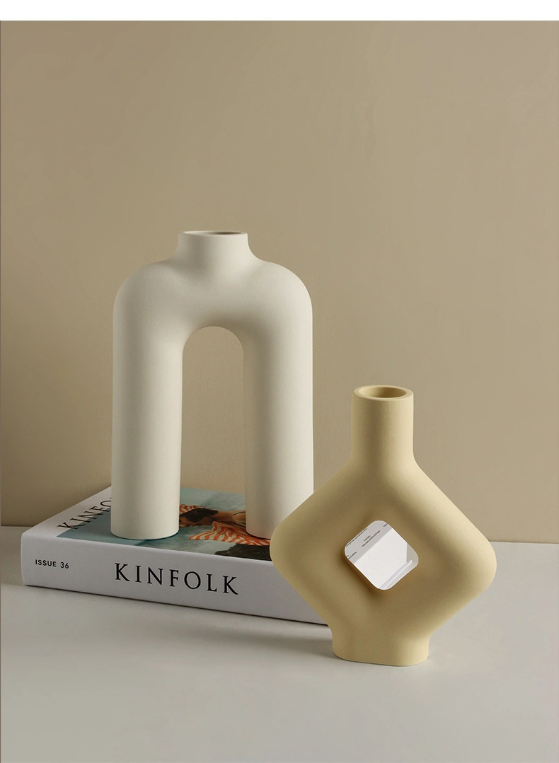 Подключаемые модули керамическая ваза - Современный минималистский декор дома