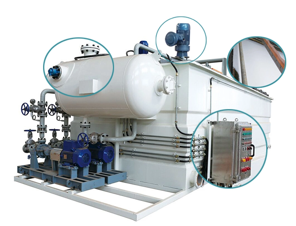 GF Type Horizontal Dissolved Air Flotation for Removing Ss Effluent Treatment Plant