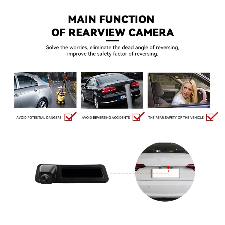 Wemaer Parking Backup Camera CCD Waterproof Night Vision CVBS Wide Angle Car Camera for BMW X1/X3