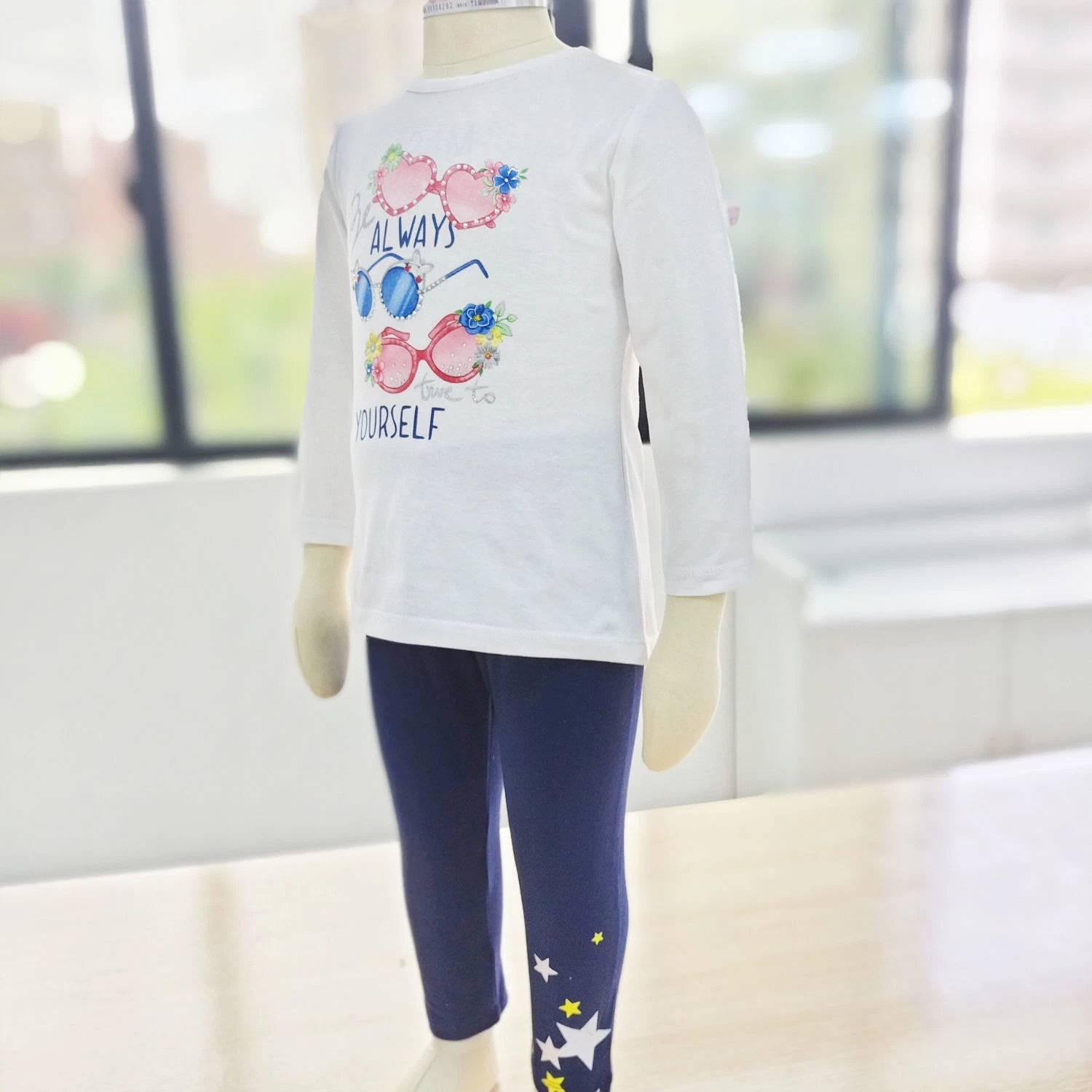 Fashion Clothing Children&prime; S T-Shirt Print Short Long Sleeve Children Girls Women Casual Print Pattern Knitted Custom Design Print