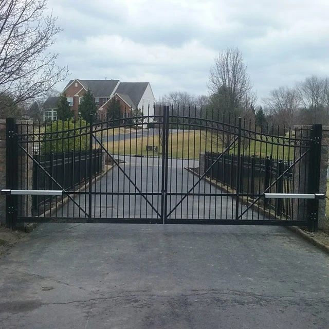 Custom and Automatic Wrought Iron Driveway Gates for Sale