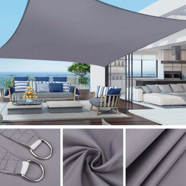 Shade Sail Sun Protection Against Rain and UV Rays Ci19258