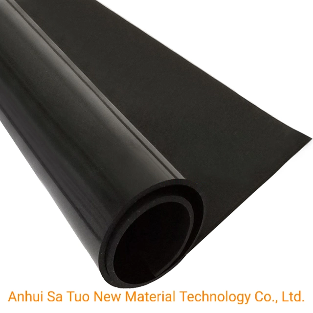 Industrial Wear-Resistant Shock-Absorbing Fabric Back Double Side Rubber Sheet